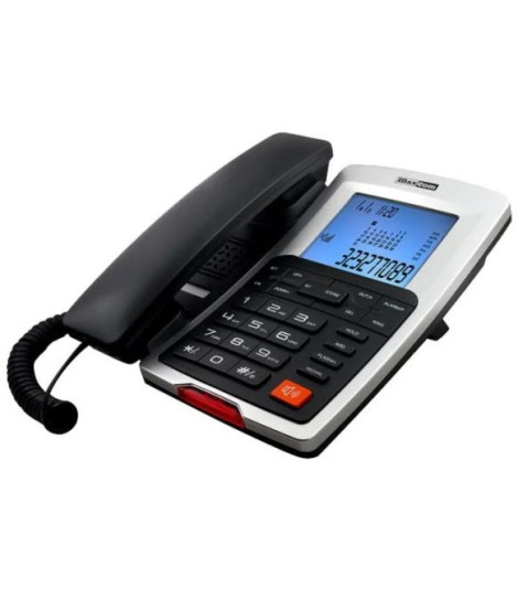 Telefono fisso Maxcom KXT709 Grafite / argento