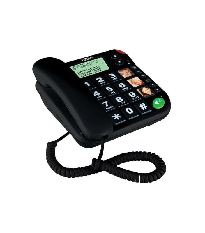 Telefono Fisso MAXCOM KXT480 Nero